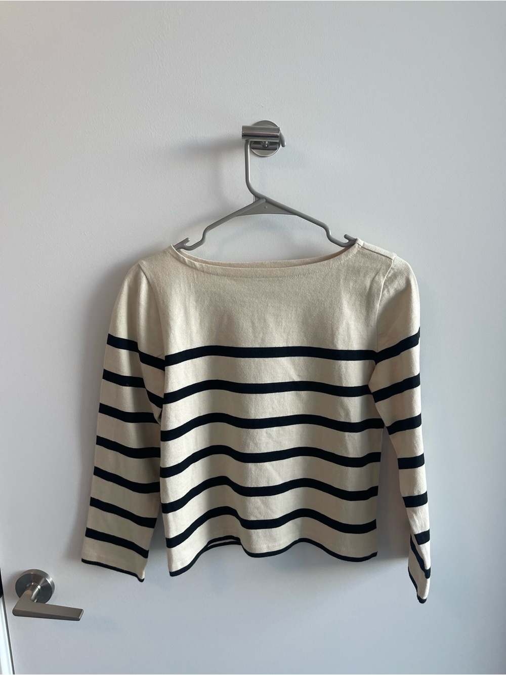 J Crew Striped Long Sleeve Top